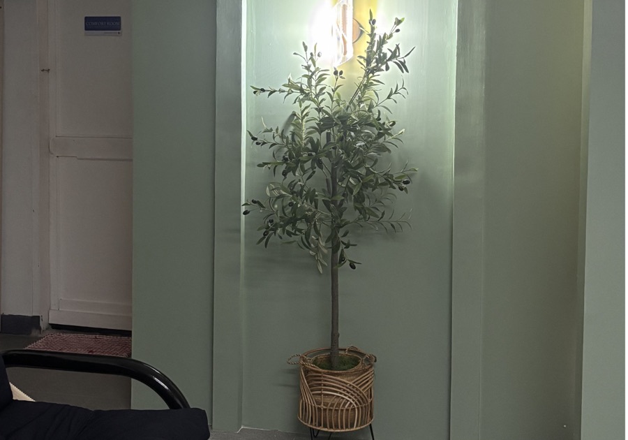 Calm interior details at MMCLI Care Center